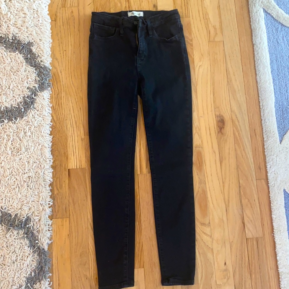 Madewell Roadtripper black jeans